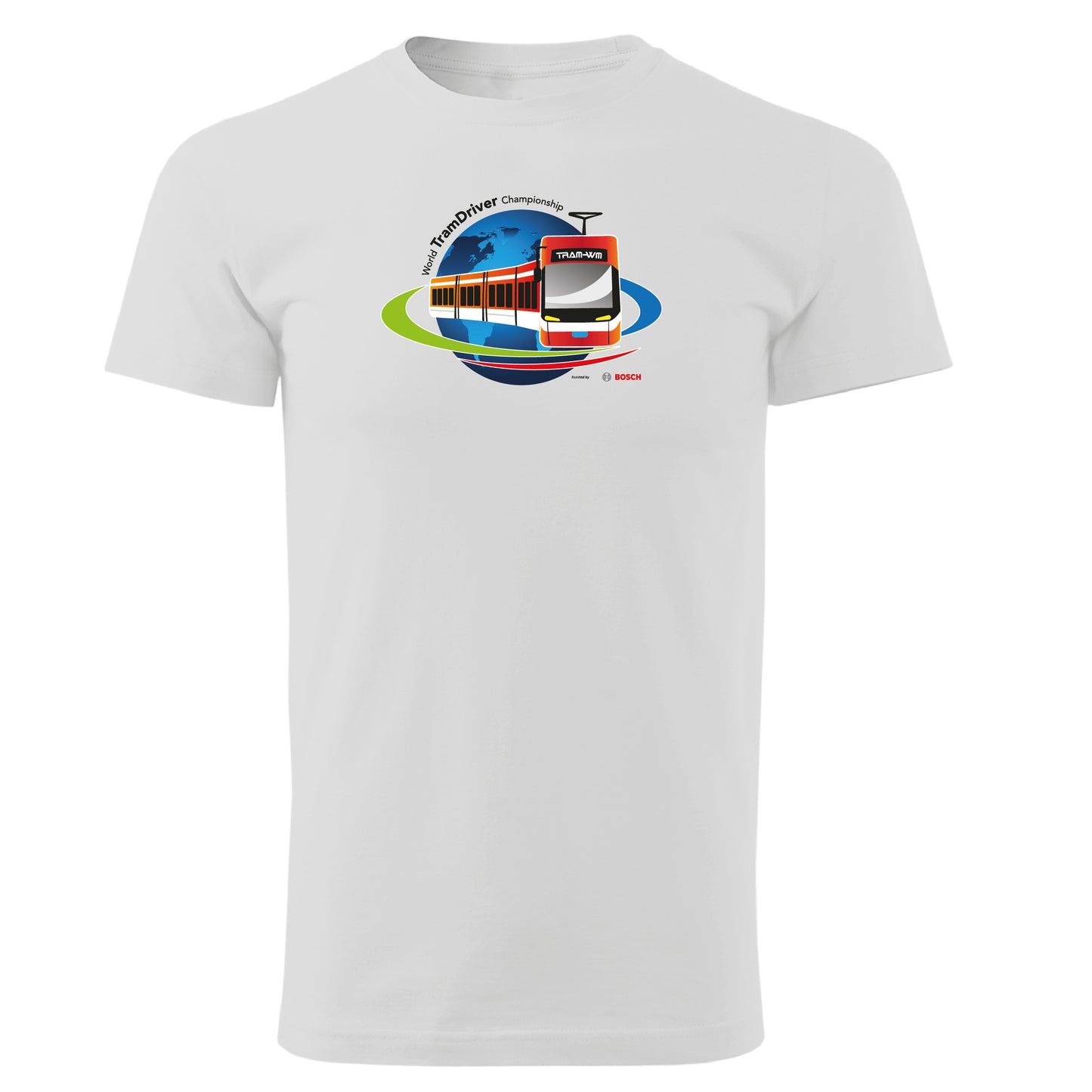 Tram-WM | Unisex Basic T-Shirt grau