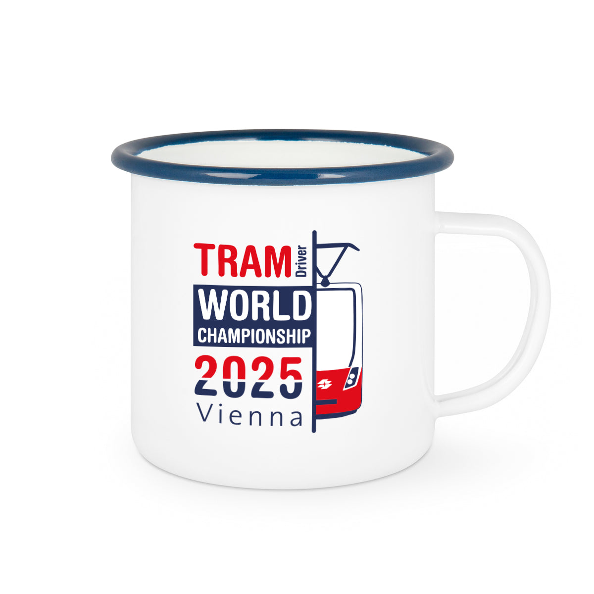 Emailletasse | TRAM-WM 2025 Vienna