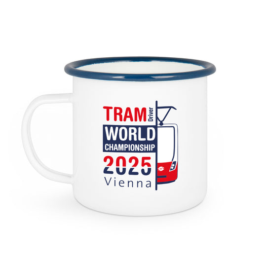 Emailletasse | TRAM-WM 2025 Vienna