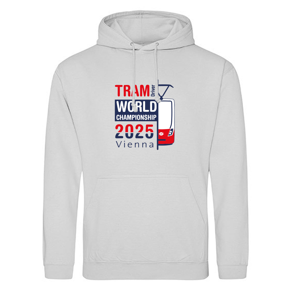Tram-WM Vienna 2025 | Hoodie grey