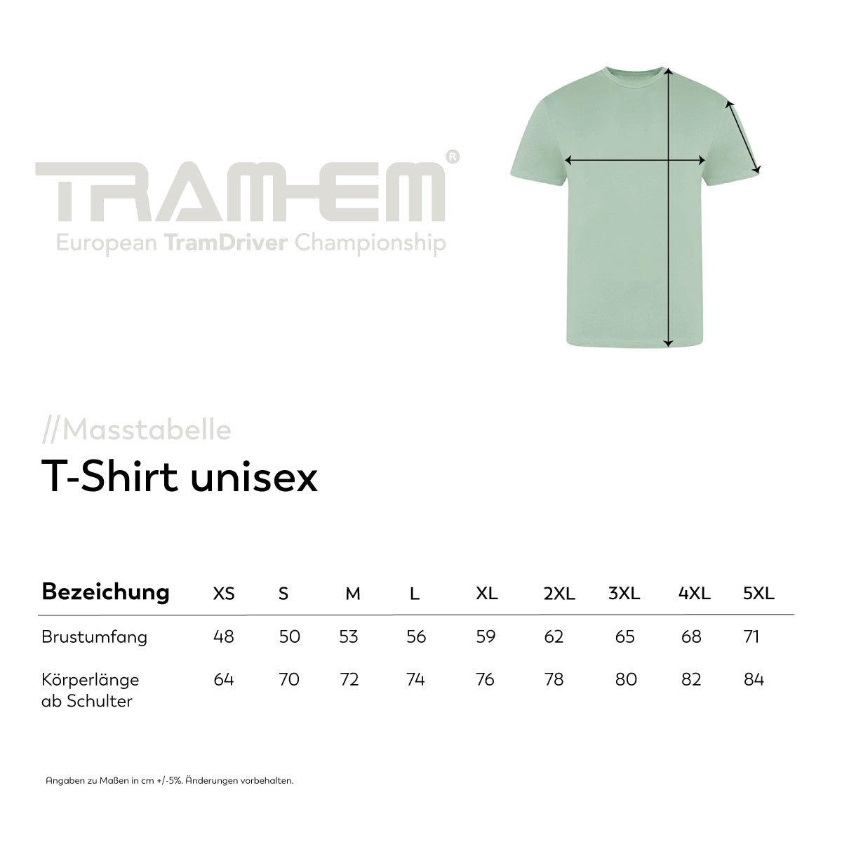 Tram-WM Vienna 2025 | Unisex Basic T-Shirt sky blue