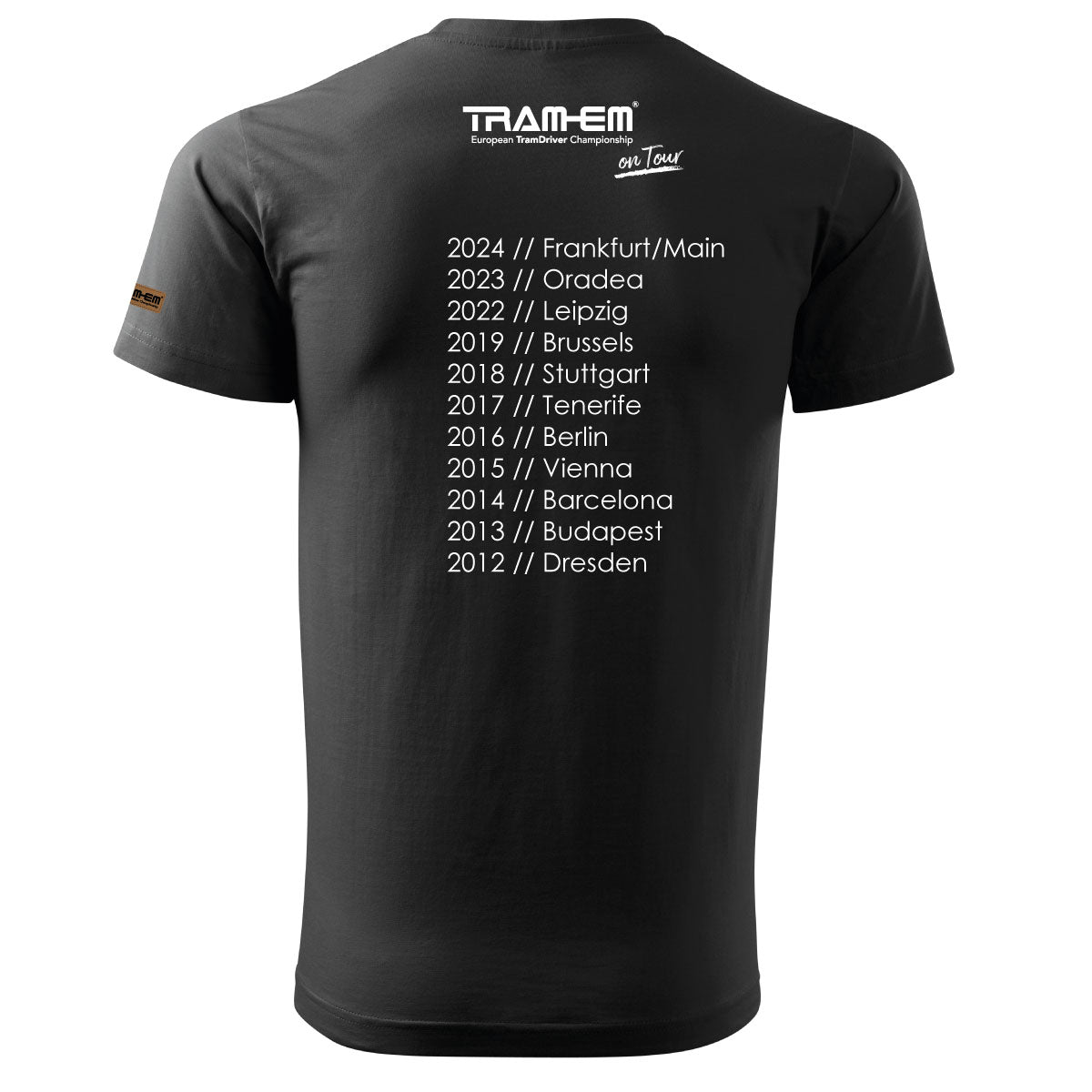 TRAM-EM on Tour 2024 | Premium Unisex BIO-Shirt