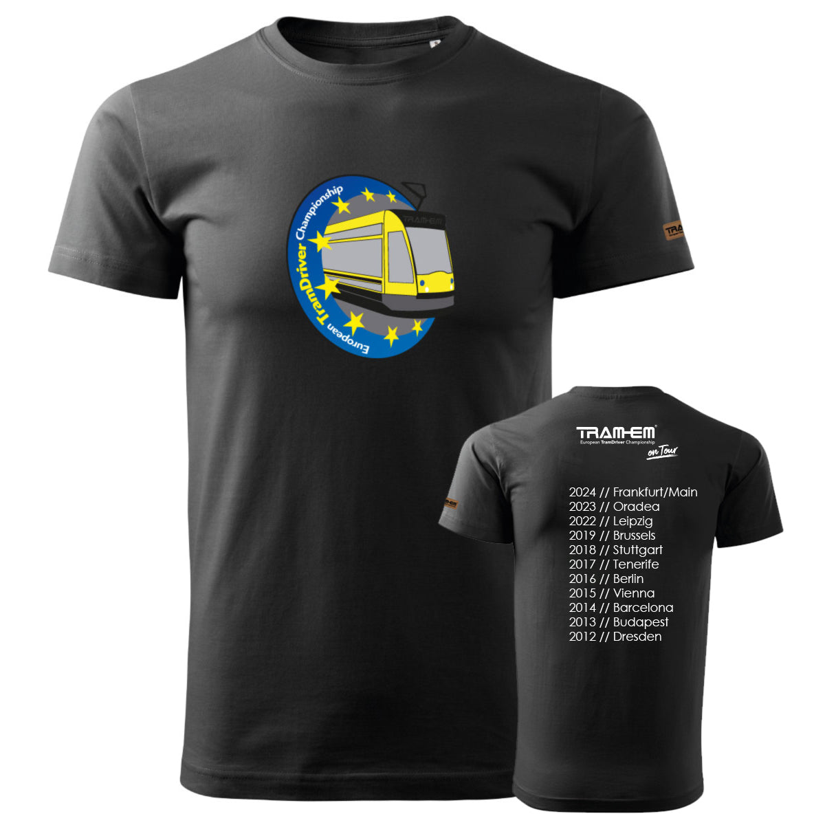 TRAM-EM on Tour 2024 | Premium Unisex BIO-Shirt