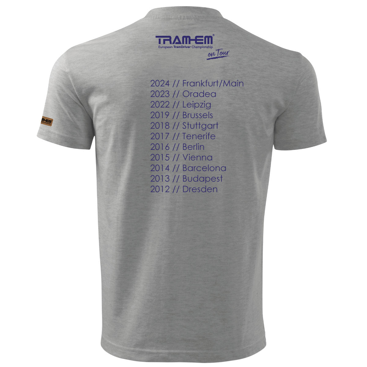 TRAM-EM on Tour 2024 | Premium Unisex BIO-Shirt