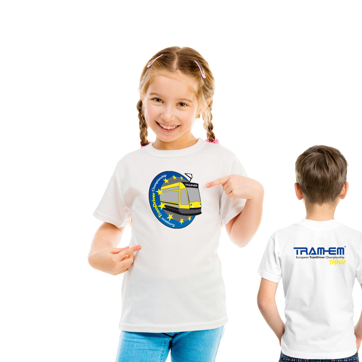 Tram-EM Trainee | Kids BIO-Shirt