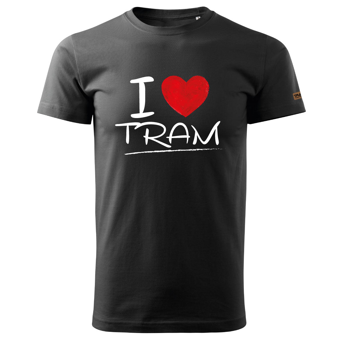 I Love TRAM | Premium Unisex BIO-Shirt | TRAM-EM