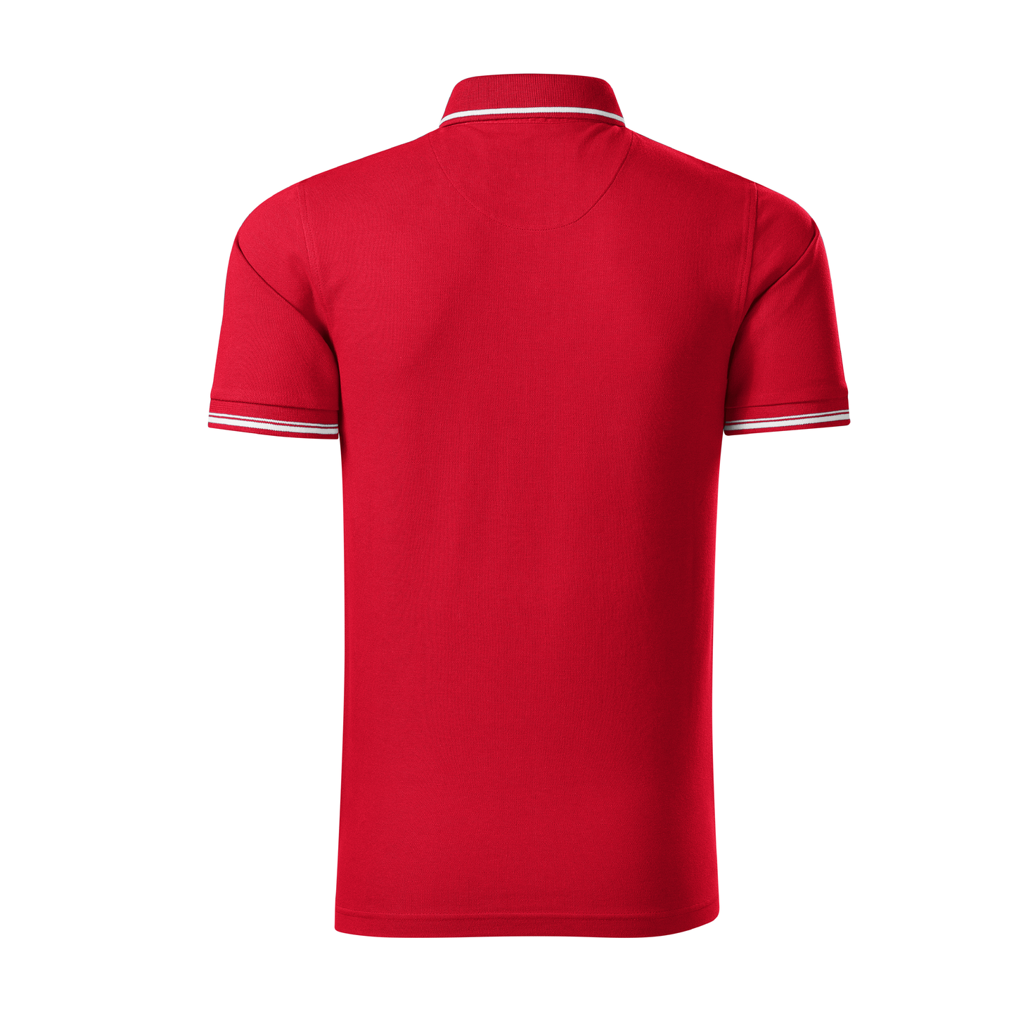 Tram-EM Warschau 2026 | Unisex Poloshirt Perfection Plain in weiß und rot