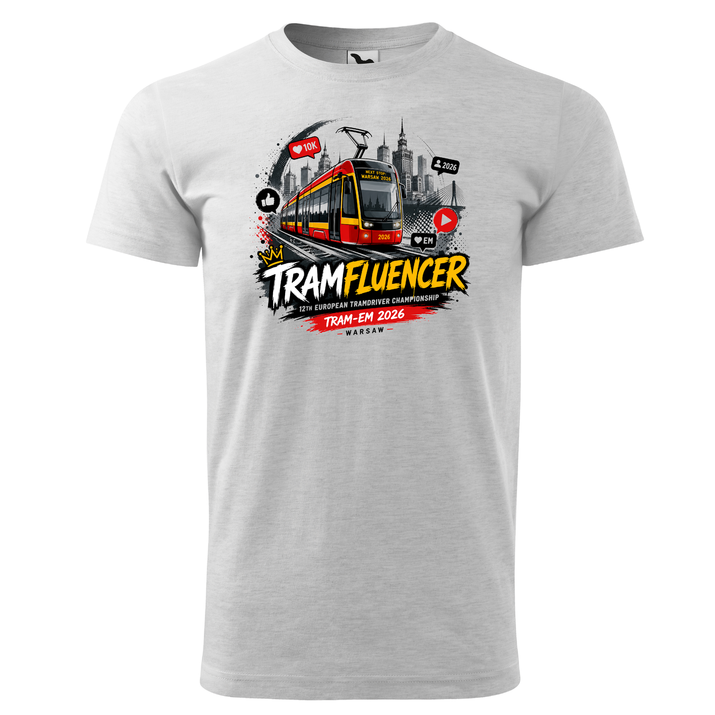 TRAM- EM Warsaw 2026 | HAPPY Place Shirt