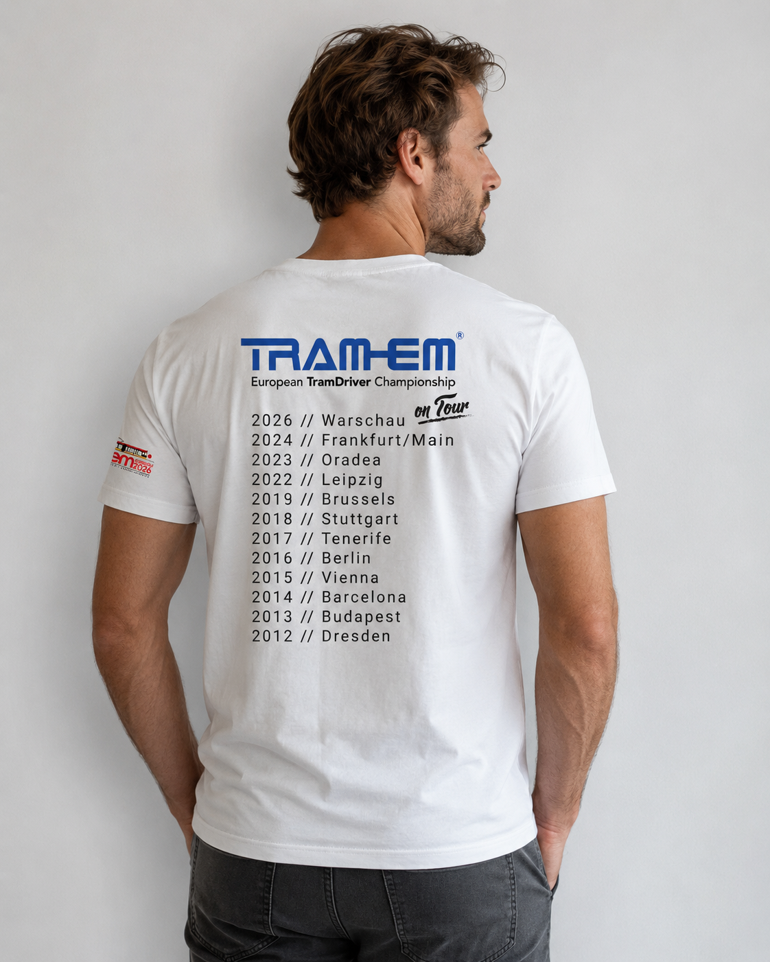 Unisex organic shirt | Tram-EM Driver 