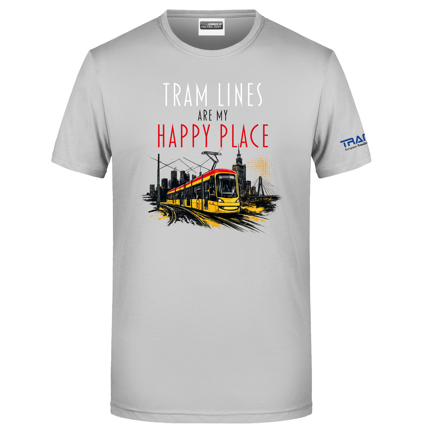 TRAM- EM Warsaw 2026 | HAPPY Place Shirt