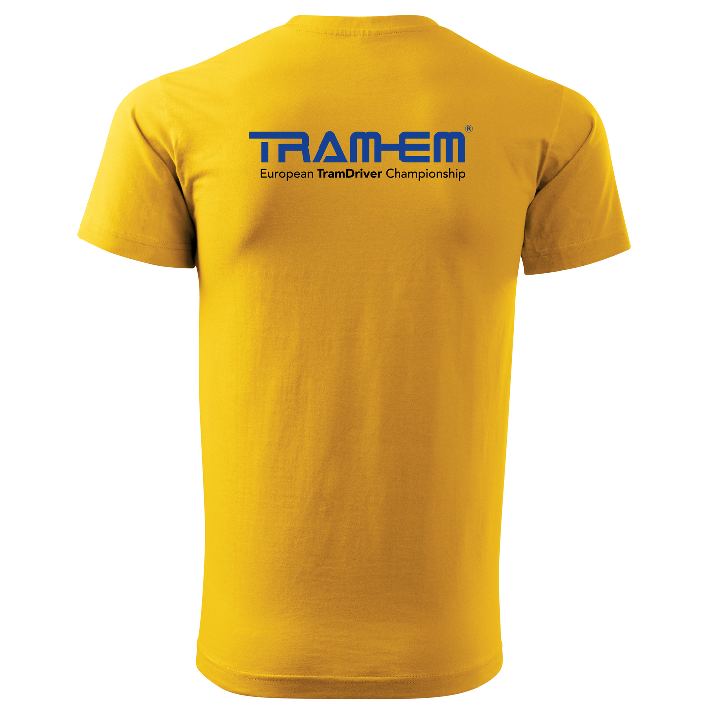 Tram-EM Warschau 2026 | Unisex Basic T-Shirt in sonnengelb