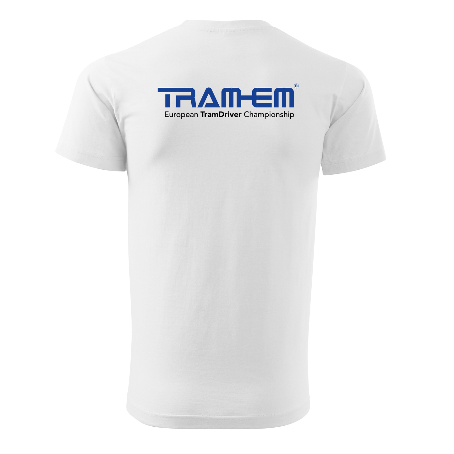 Tram-EM Warschau 2026 | Unisex Basic T-Shirt in white