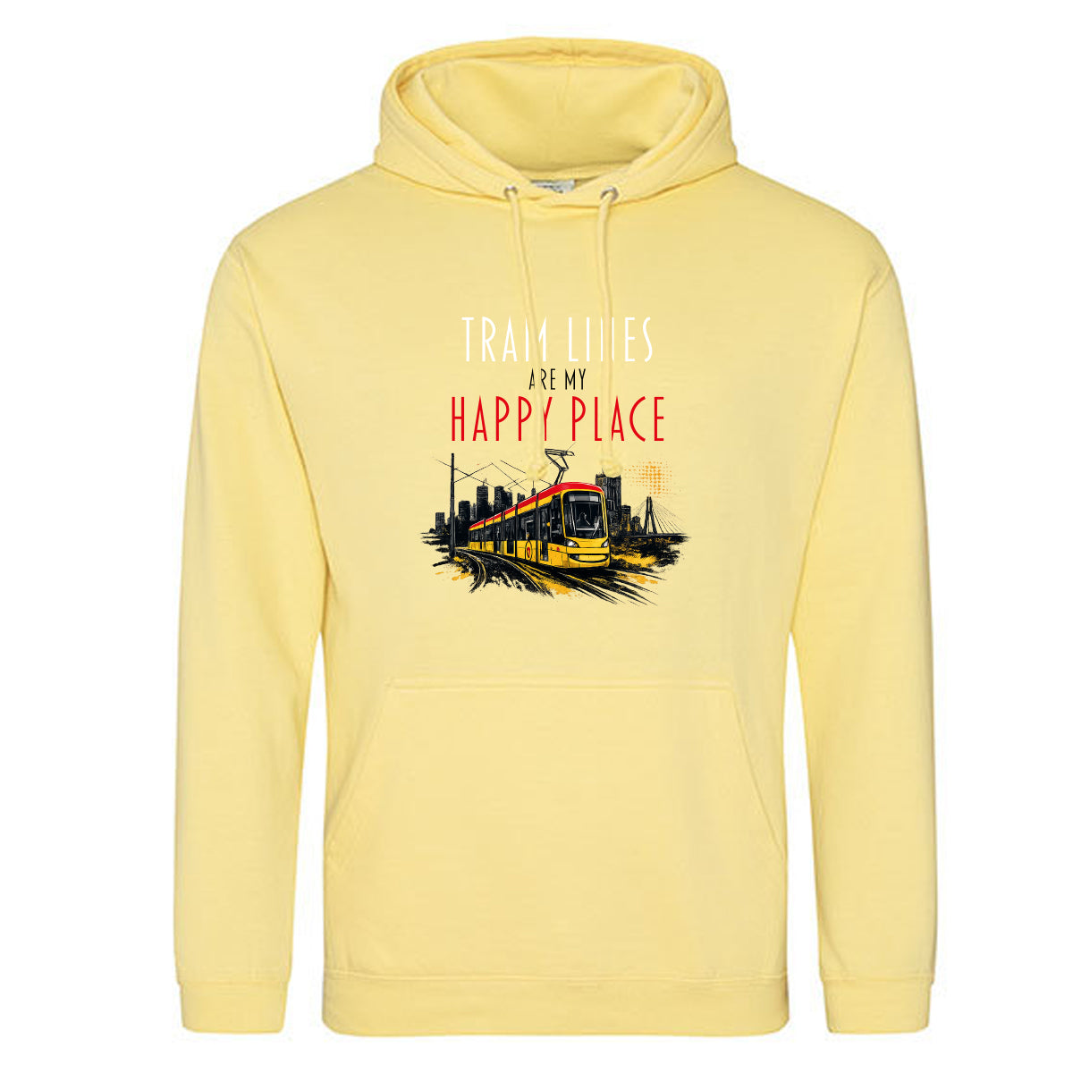 Tram-EM Warschau 2026 | Hoody HAPPY PLACE versch. Farben