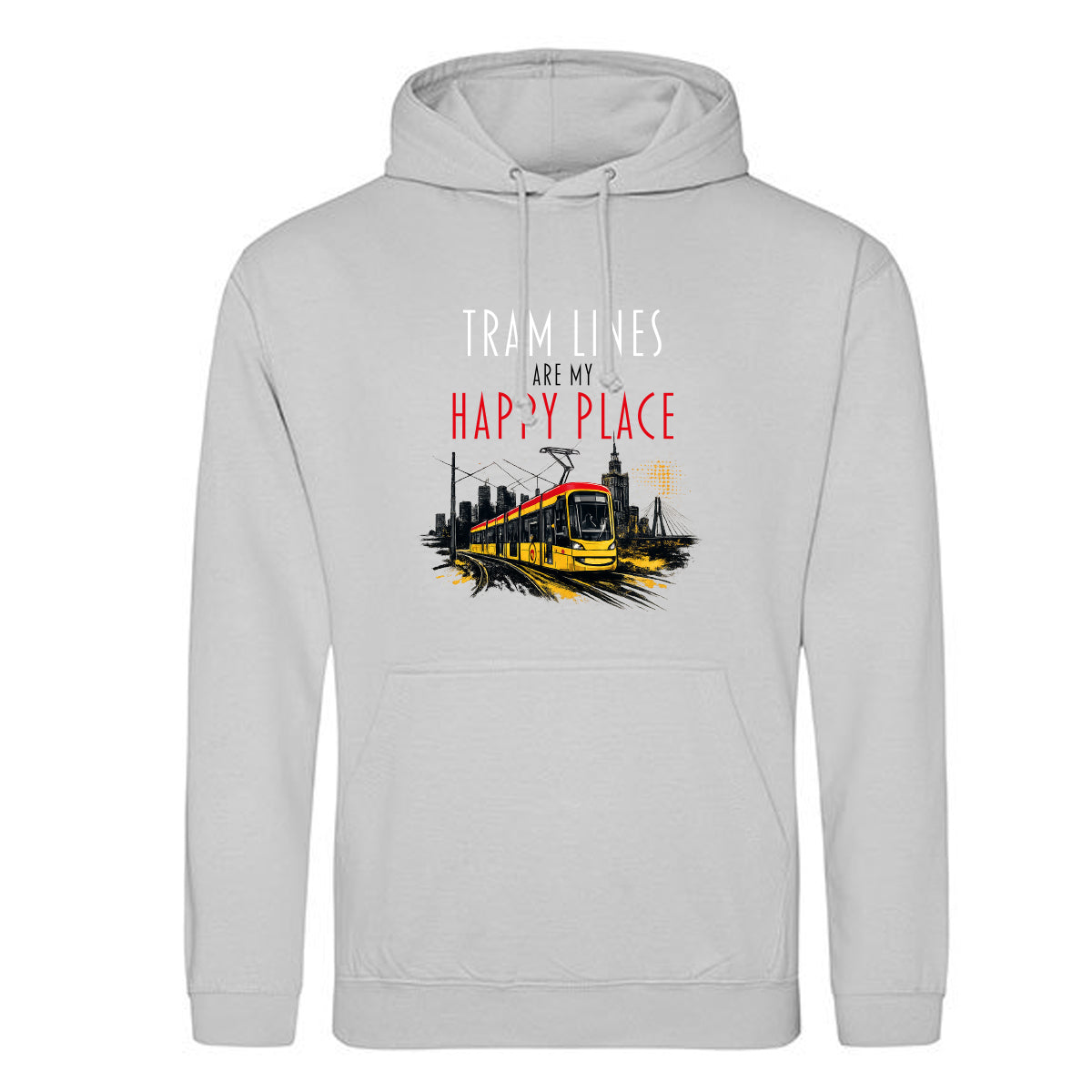 Tram-EM Warschau 2026 | Hoody HAPPY PLACE versch. Farben