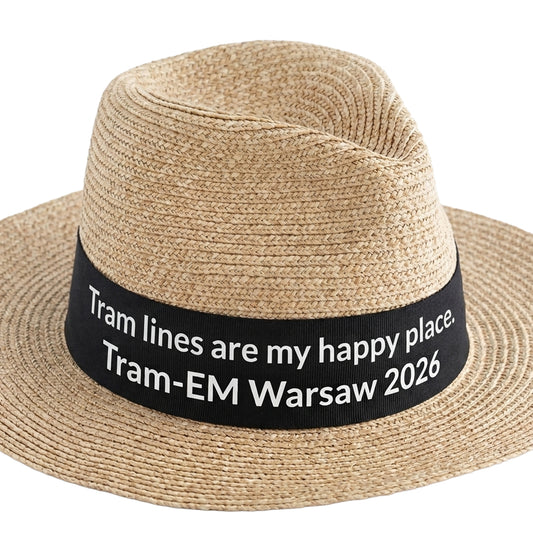 TRAM-EM Warschau 2026 | Sonnenhut mit Druck