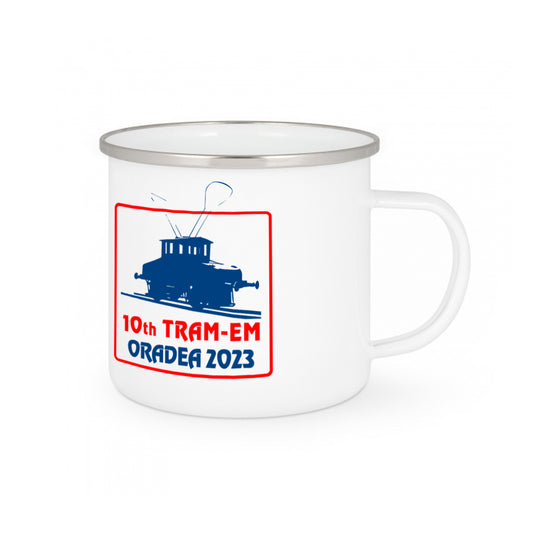 Enamel mug | Tram European Championship 2023 Oradea
